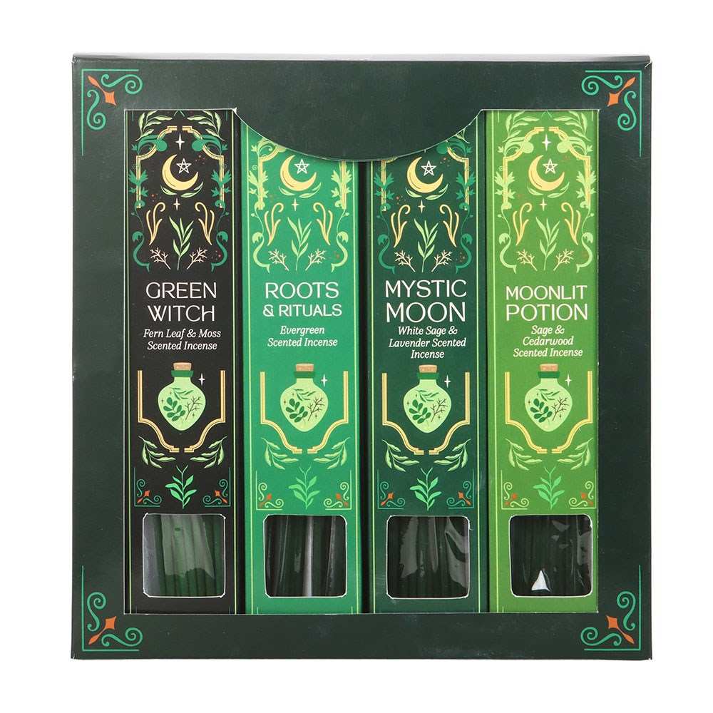 Something Different - Green Witch Incense Stick Gift Set Bâtons d'encens - Vert